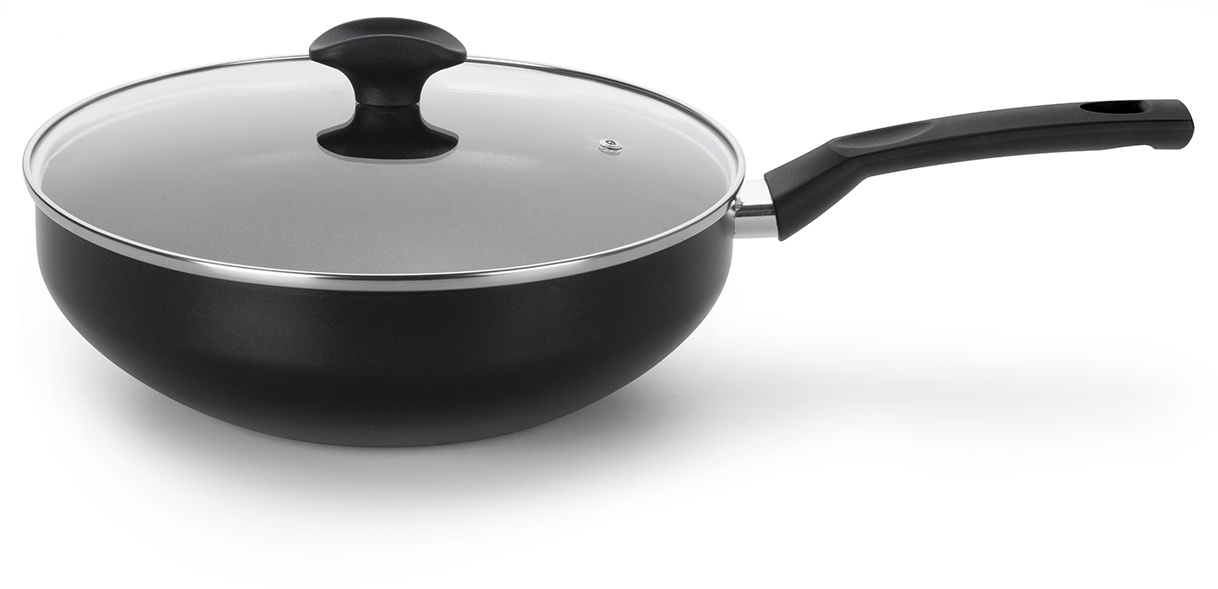 Multiflon | Frigideira Wok Induct+ com tampa